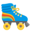 rolschaats Emoji (Google)