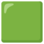 green square Emoji (Google)