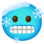 cold face Emoji (Google)