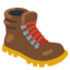 hiking boot Emoji (Google)