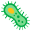 microbe Emoji (Google)