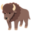 bison Emoji (Google)