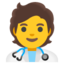 health worker Emoji (Google)