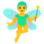 man fairy Emoji (Google)