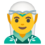 mannelijke elf Emoji (Google)