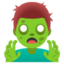 zombi lelaki Emoji (Google)