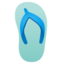 thong sandal Emoji (Google)