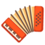 accordion Emoji (Google)