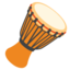 long drum Emoji (Google)