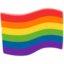 rainbow flag Emoji (Messenger)