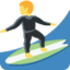 surfista uomo Emoji (Twitter, TweetDeck)