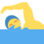 lelaki berenang Emoji (Twitter, TweetDeck)