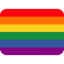 bandeira do arco-íris Emoji (Twitter, TweetDeck)