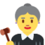 giudice donna Emoji (Twitter, TweetDeck)