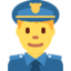 polițist Emoji (Twitter, TweetDeck)