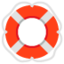 ring buoy Emoji (Twitter, TweetDeck)