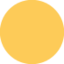 yellow circle Emoji (Twitter, TweetDeck)