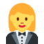 người phụ nữ mặc bộ vest Emoji (Twitter, TweetDeck)