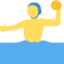 man playing water polo Emoji (Twitter, TweetDeck)