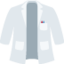 lab coat Emoji (Twitter, TweetDeck)