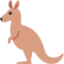 kangaroo Emoji (Twitter, TweetDeck)