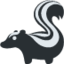 skunk Emoji (Twitter, TweetDeck)