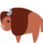 bison Emoji (Twitter, TweetDeck)