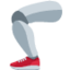 mechanical leg Emoji (Twitter, TweetDeck)