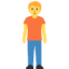 person standing Emoji (Twitter, TweetDeck)