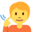 deaf person Emoji (Twitter, TweetDeck)