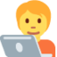 informatikus Emoji (Twitter, TweetDeck)