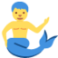 merman Emoji (Twitter, TweetDeck)