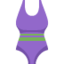 one-piece swimsuit Emoji (Twitter, TweetDeck)