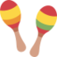 maracas Emoji (Twitter, TweetDeck)