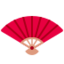 folding hand fan Emoji (Twitter, TweetDeck)