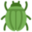 beetle Emoji (Twitter, TweetDeck)