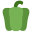 bell pepper Emoji (Twitter, TweetDeck)